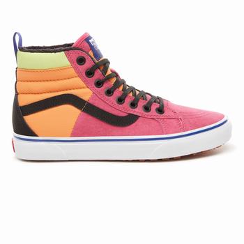 Damske Kotnikove Tenisky Vans Sk8-Hi 46 Mte Dx Ruzove/Hnede/Čierne VA48EVRJS